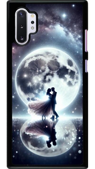 Samsung Galaxy Note 10+ Case Hülle - Valentin 2024 Liebe unter dem Mond