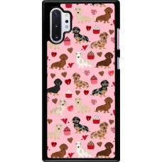 Samsung Galaxy Note 10+ Case Hülle - Valentine 2024 puppy love