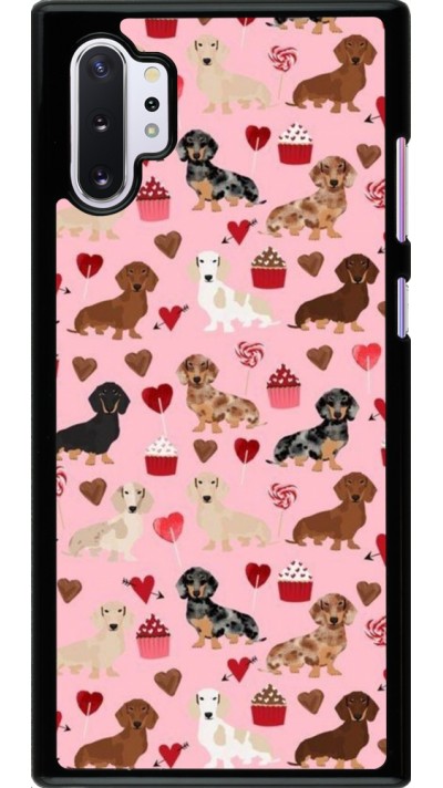 Samsung Galaxy Note 10+ Case Hülle - Valentine 2024 puppy love