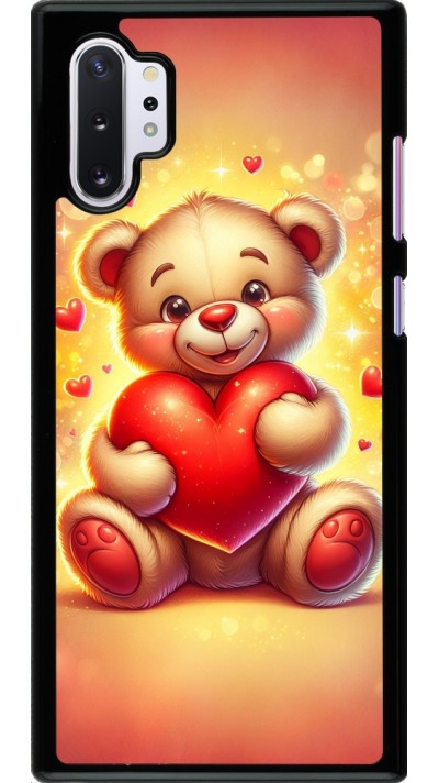 Samsung Galaxy Note 10+ Case Hülle - Valentin 2024 Teddy Liebe