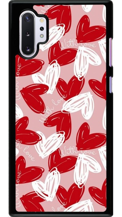 Samsung Galaxy Note 10+ Case Hülle - Valentine 2024 with love heart