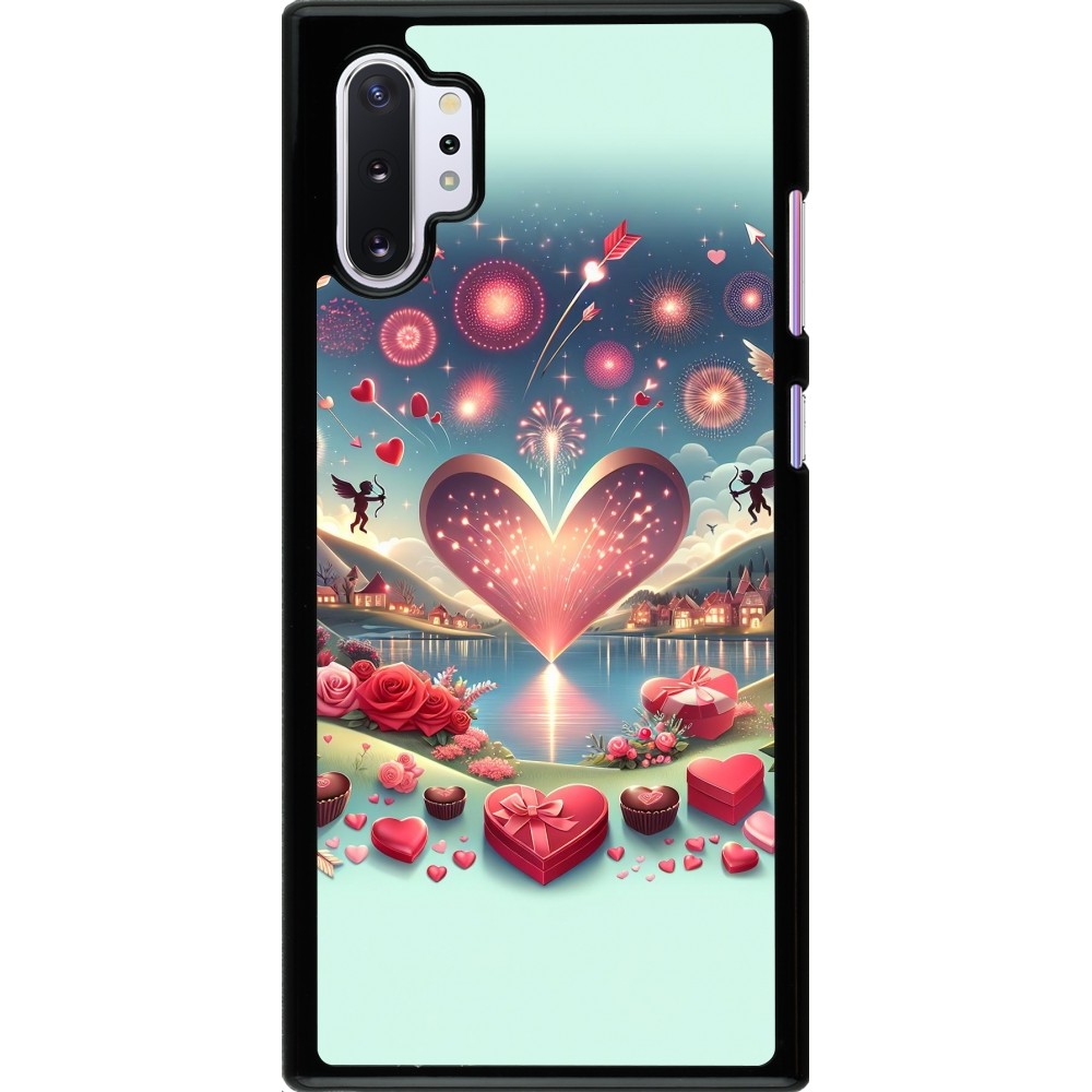 Samsung Galaxy Note 10+ Case Hülle - Valentin 2025 Schick