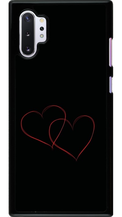 Samsung Galaxy Note 10+ Case Hülle - Valentine 2023 attached heart