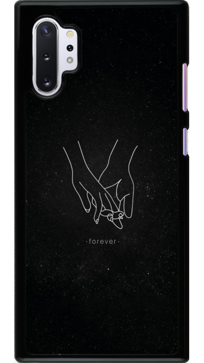 Samsung Galaxy Note 10+ Case Hülle - Valentine 2023 hands forever