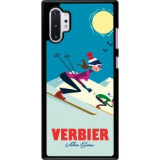 Samsung Galaxy Note 10+ Case Hülle - Verbier Ski Downhill