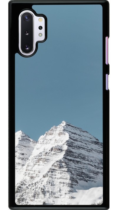 Samsung Galaxy Note 10+ Case Hülle - Winter 22 blue sky mountain
