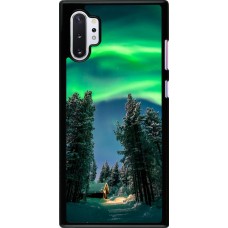 Samsung Galaxy Note 10+ Case Hülle - Winter 22 Northern Lights