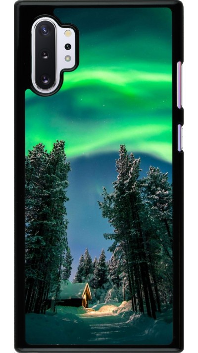Samsung Galaxy Note 10+ Case Hülle - Winter 22 Northern Lights