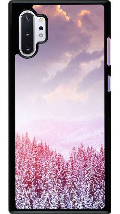 Samsung Galaxy Note 10+ Case Hülle - Winter 22 Pink Forest