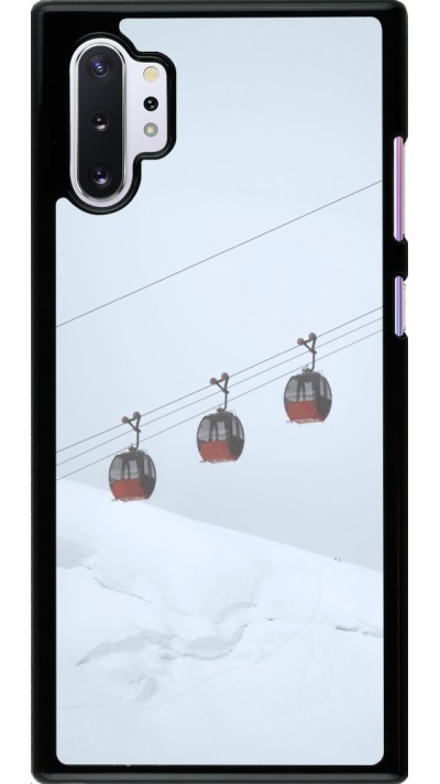 Samsung Galaxy Note 10+ Case Hülle - Winter 22 ski lift