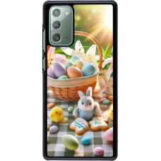 Coque Samsung Galaxy Note 20 - Easter 2025 Panier Pâques