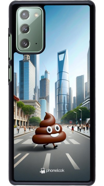 Coque Samsung Galaxy Note 20 - Emoji Caca walk