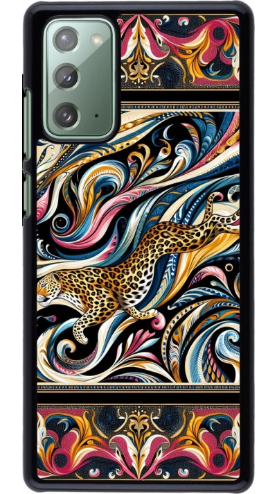 Coque Samsung Galaxy Note 20 - Leopard Abstract Art