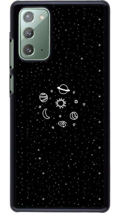 Coque Samsung Galaxy Note 20 - Space Doodle