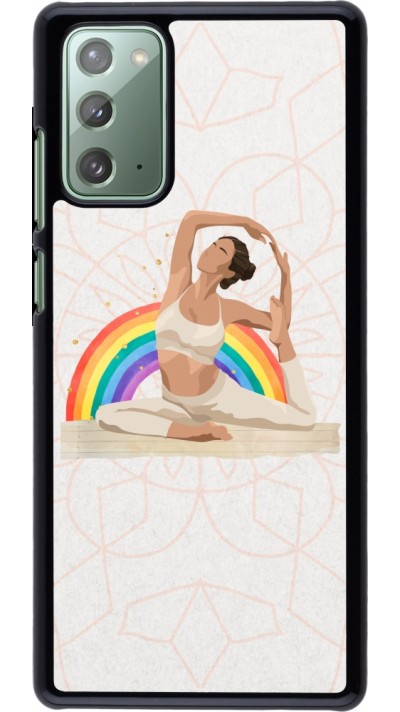 Samsung Galaxy Note 20 Case Hülle - Spring 23 yoga vibe