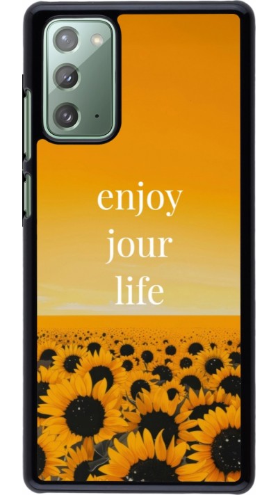 Samsung Galaxy Note 20 Case Hülle - Summer 2025 Enjoy your life
