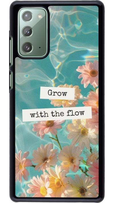 Samsung Galaxy Note 20 Case Hülle - Summer 2025 Grow with the flow