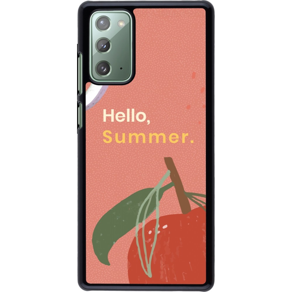 Samsung Galaxy Note 20 Case Hülle - Summer 2025 Hello summer