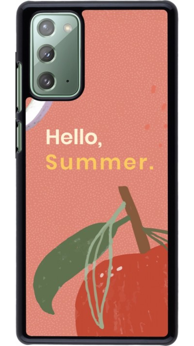 Samsung Galaxy Note 20 Case Hülle - Summer 2025 Hello summer