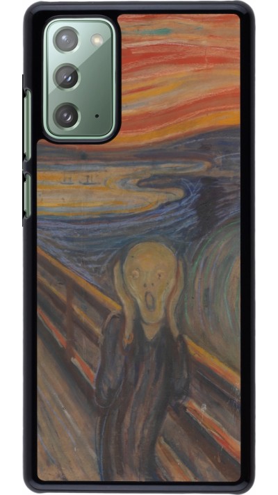 Samsung Galaxy Note 20 Case Hülle - Kunstbild - Der Schrei - Edvard Munch