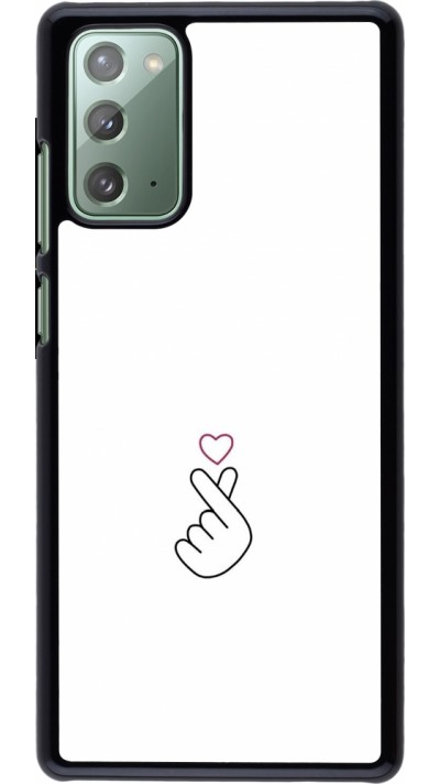 Samsung Galaxy Note 20 Case Hülle - Valentine 2024 heart by Millennials