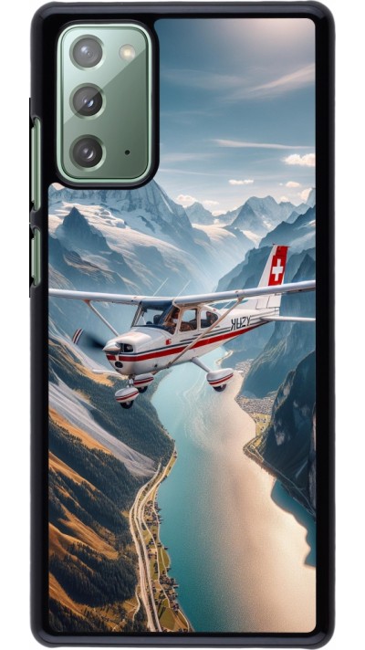 Samsung Galaxy Note 20 Case Hülle - Schweizer Alpenflug