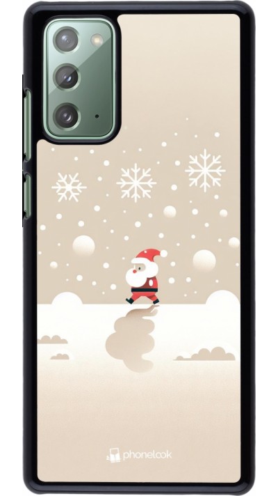 Samsung Galaxy Note 20 Case Hülle - Weihnachten 2023 Minimalistischer Weihnachtsmann