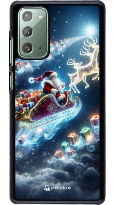 Samsung Galaxy Note 20 Case Hülle - Weihnachten 2023 Verzauberter Weihnachtsmann