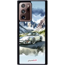 Samsung Galaxy Note 20 Ultra Case Hülle - Porsche 911 Berg Aquarell