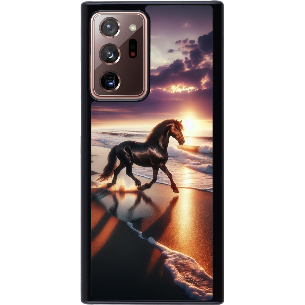 Samsung Galaxy Note 20 Ultra Case Hülle - Pferd majestätisch Strand