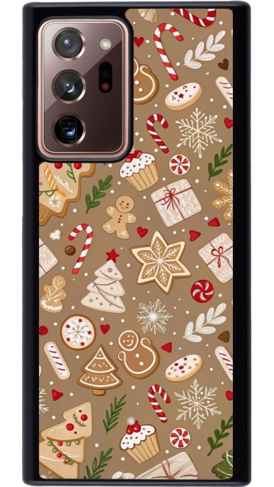 Coque Samsung Galaxy Note 20 Ultra - Christmas 25 Pattern Ginger Cookie