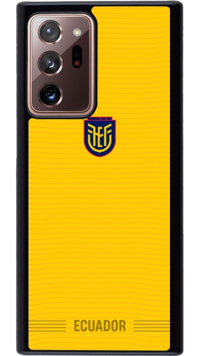 Samsung Galaxy Note 20 Ultra Case Hülle - Ecuador 2026 personalisierbares Fussballtrikot