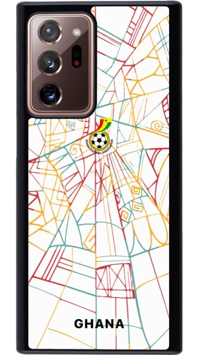 Samsung Galaxy Note 20 Ultra Case Hülle - Ghana 2026 personalisierbares Fussballtrikot