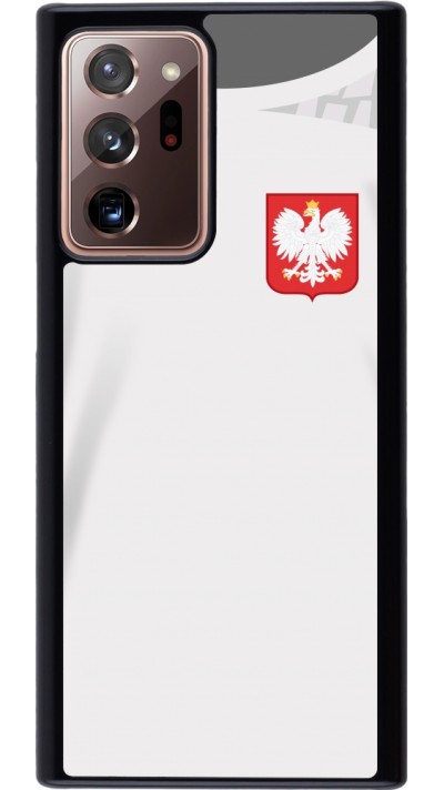 Samsung Galaxy Note 20 Ultra Case Hülle - Polen 2022 personalisierbares Fussballtrikot