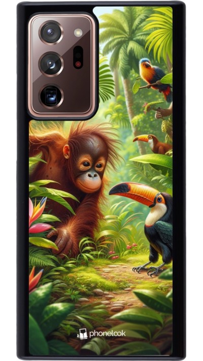 Samsung Galaxy Note 20 Ultra Case Hülle - Tropischer Dschungel Tayrona