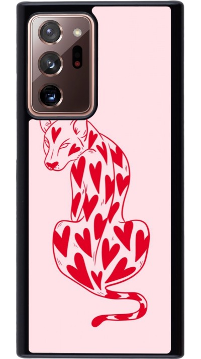 Samsung Galaxy Note 20 Ultra Case Hülle - Leopard with hearts 2026