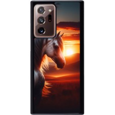 Samsung Galaxy Note 20 Ultra Case Hülle - Majestätischer Sonnenuntergang Pferd