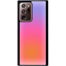 Samsung Galaxy Note 20 Ultra Case Hülle - Orange Pink Blue Gradient