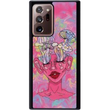 Samsung Galaxy Note 20 Ultra Case Hülle - Psychedelic pink mushroom