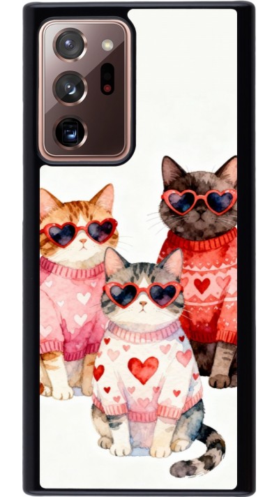 Samsung Galaxy Note 20 Ultra Case Hülle - Saint Valentines Day 26 Cat Love