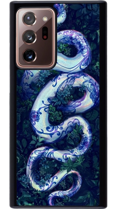 Samsung Galaxy Note 20 Ultra Case Hülle - Snake Blue Anaconda