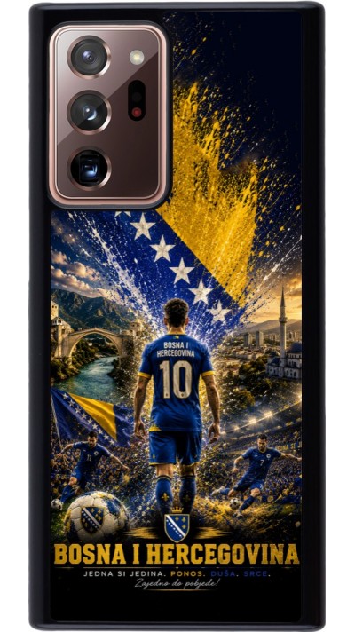 Samsung Galaxy Note 20 Ultra Case Hülle - Fussball Bosnien und Herzegowina splash 2026