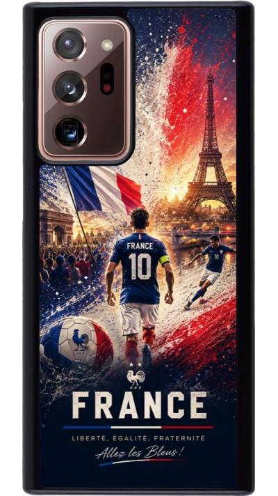 Samsung Galaxy Note 20 Ultra Case Hülle - Fussball Frankreich splash 2026