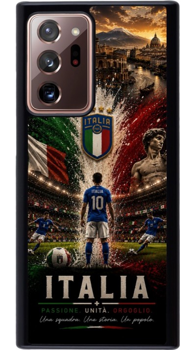 Samsung Galaxy Note 20 Ultra Case Hülle - Fussball Italien splash 2026