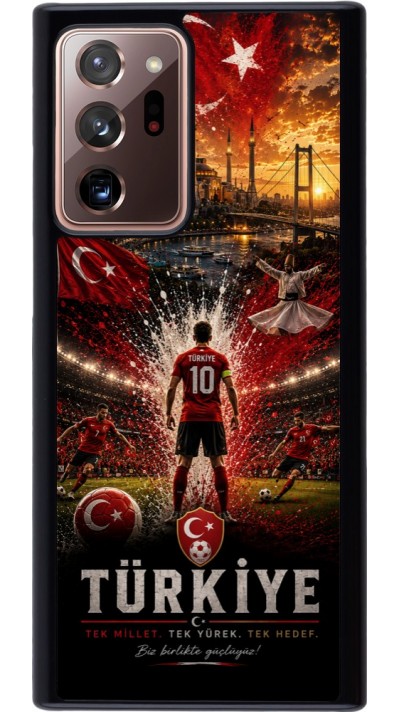 Samsung Galaxy Note 20 Ultra Case Hülle - Fussball Türkei splash 2026