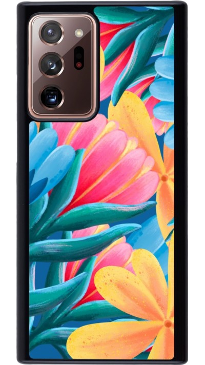 Samsung Galaxy Note 20 Ultra Case Hülle - Spring 23 colorful flowers