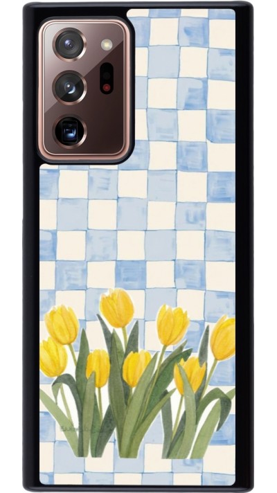 Coque Samsung Galaxy Note 20 Ultra - Blue vichy tulips Spring 2026