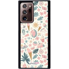 Samsung Galaxy Note 20 Ultra Case Hülle - Sommer Pink Muster