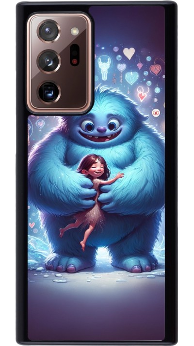 Samsung Galaxy Note 20 Ultra Case Hülle - Valentin 2024 Flauschige Liebe