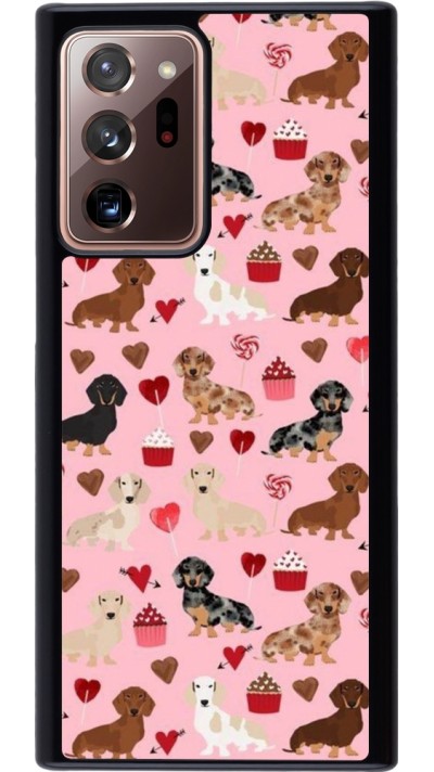 Samsung Galaxy Note 20 Ultra Case Hülle - Valentine 2024 puppy love
